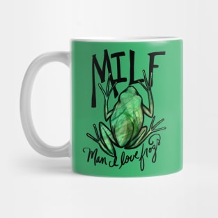 Man I love frogs Mug